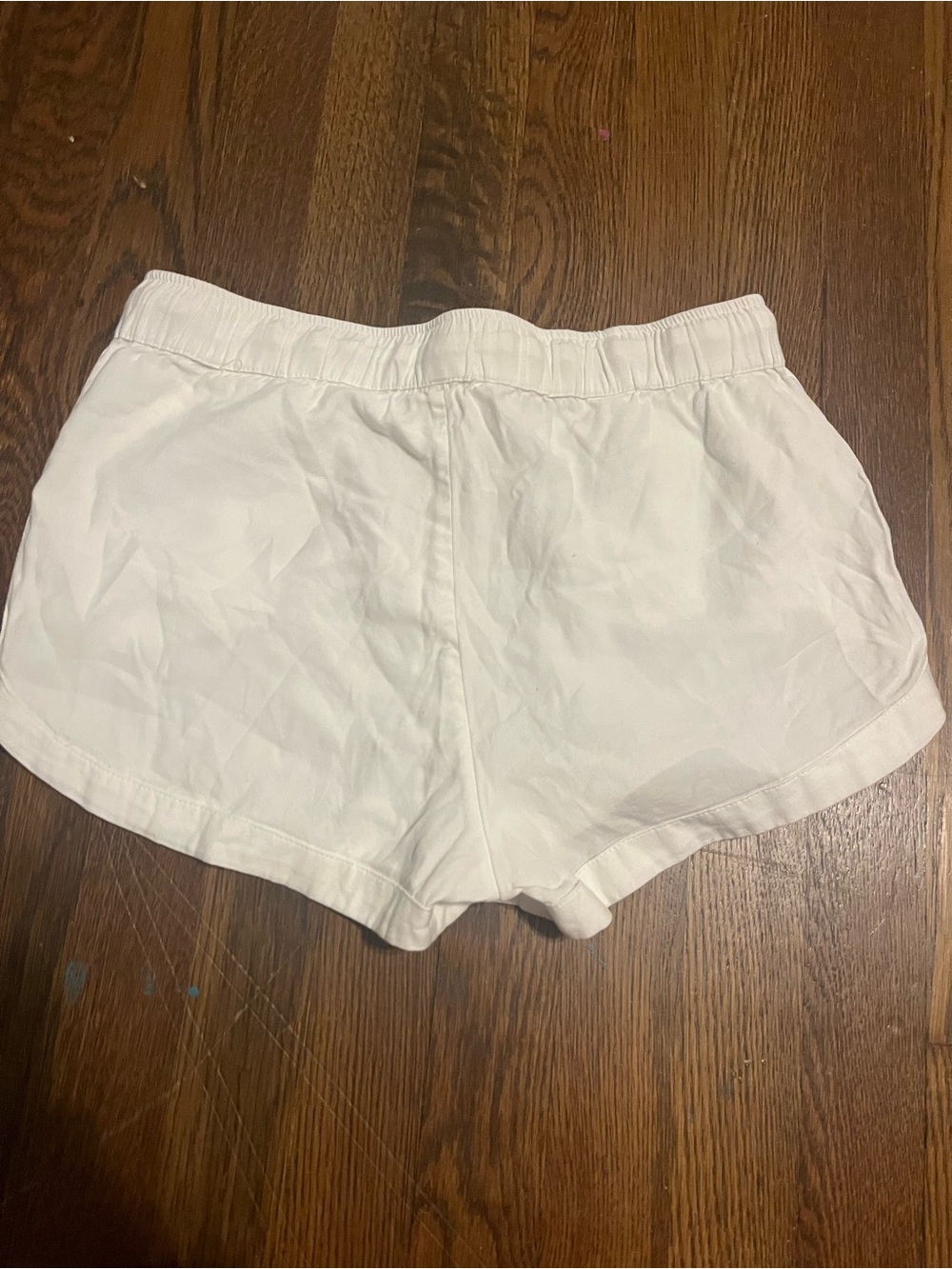Roxy White Drawstring Athletic Shorts - Picture 2 of 4